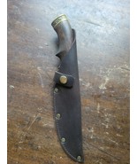 Cossack Ukrainian Patriotic National Handmade Knife Trident + Sheath - $2,359.94 MXN