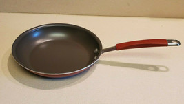 Rachael Ray Porcelain 9 1/4&quot; Q14T Durable Nonstick Performance Red Frypan - £11.77 GBP