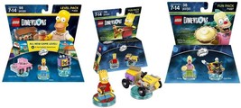 NEW The Simpsons Homer Level Pack Bart Fun Pack Krusty Fun Pack Lego Dimensions - £54.98 GBP
