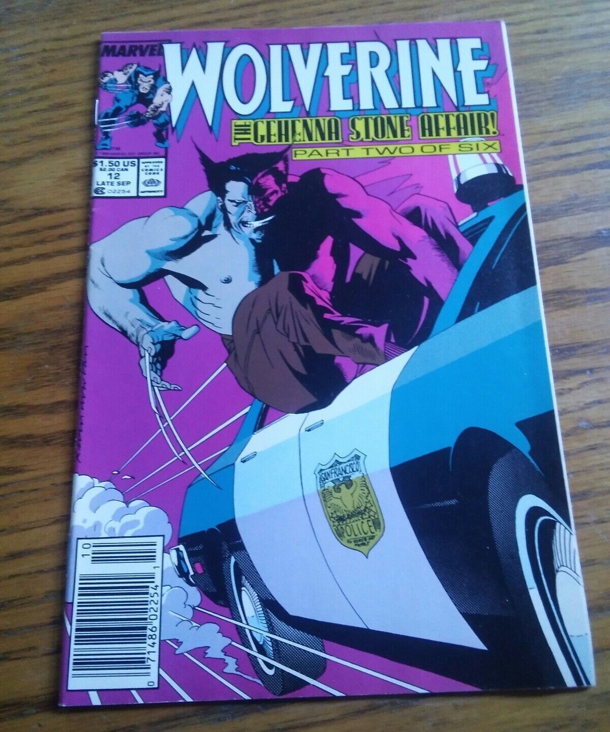 000 Vintage Marvel Comic Book Wolverine Issue #12 Gehenna Stone Affair - £7.96 GBP