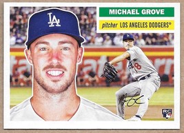 2023 Topps Archives #46 Michael Grove Los Angeles Dodgers RC Rookie - £1.51 GBP