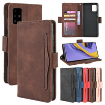 Leather Card Pocket Stand Case Cover For Samsung Galaxy S20/S20 Ultra/Plus - £36.87 GBP