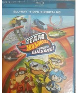 Team Hot Wheels: The Origin of Awesome (Blu-ray with DVD 2014) - £6.35 GBP
