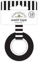 Doodlebug Washi Tape 15mmx12yd Tuxedo Stripe - $148.54 MXN