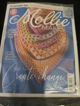 Mollie Makes Magazine Crochet A Cowl In Hand Dyed Yarns The Sustainable Issue Ne - £11.98 GBP