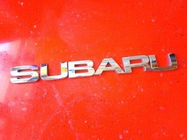 09 - 13 Subaru Forester Badge Emblem Rear Liftgate Badge Genuine OEM - £9.90 GBP