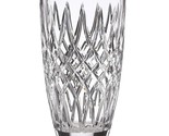 Lenox Irish Spring Crystal Vase 10 Large Flower Diamond Cut Ireland Mack... - $160.00
