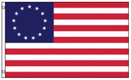 12X18 Betsy Ross Flag 12X18 Inch Usa Boat Flag United States Historical Grommets - $15.99