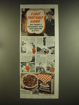 1939 Shredded Ralston Cereal Ad - I lost that golf game but found a breakfast - £14.45 GBP