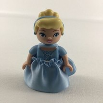 Lego Duplo Disney Princess Cinderella Minifig Replacement Figure w Blue Skirt - £13.15 GBP