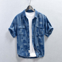 Jeans Plaid Dress Shirt - $37.77