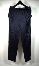 Intermix Womens Silk Pants S Navy - £77.44 GBP