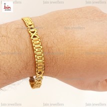 Authenticity Guarantee 
Fine Jewelry 18 Kt Real Solid Yellow Gold Men&#39;s ... - $2,185.81