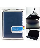 POLAROID APPLE IPAD MINI LEATHER FOLIO TABLET PC CASE BLUE BRAND NEW - $378.57 MXN