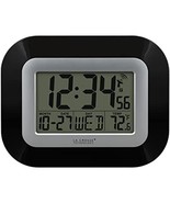 La Crosse Technology WT-8005U-B-INT WT-8005U-B Atomic Digital Wall Clock... - $35.48