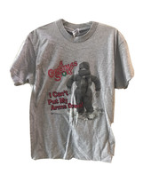 Men’s Graphic T Shirt Christmas Story “I Can’t Put My Arms Down,” Gray - $12.99