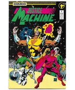 Justice Machine #3 (1987) *Comico / Wraparound Cover Artwork By Mike Gus... - €5,15 EUR