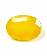 3.00 Carat/4.00 Ratti Yellow Sapphire-Pukhraj Stone Untreated,Ceylon Sap... - $38.14 CAD