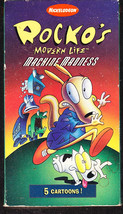 Rocko&#39;s Modern Life Machine Madness (VHS Animation) - £19.98 GBP
