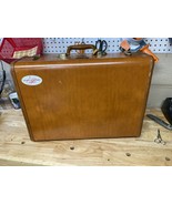 VTG #4632 Shwayder Samsonite Suitcase Saddle Tan Brown Denver USA 24x19x... - £54.48 GBP