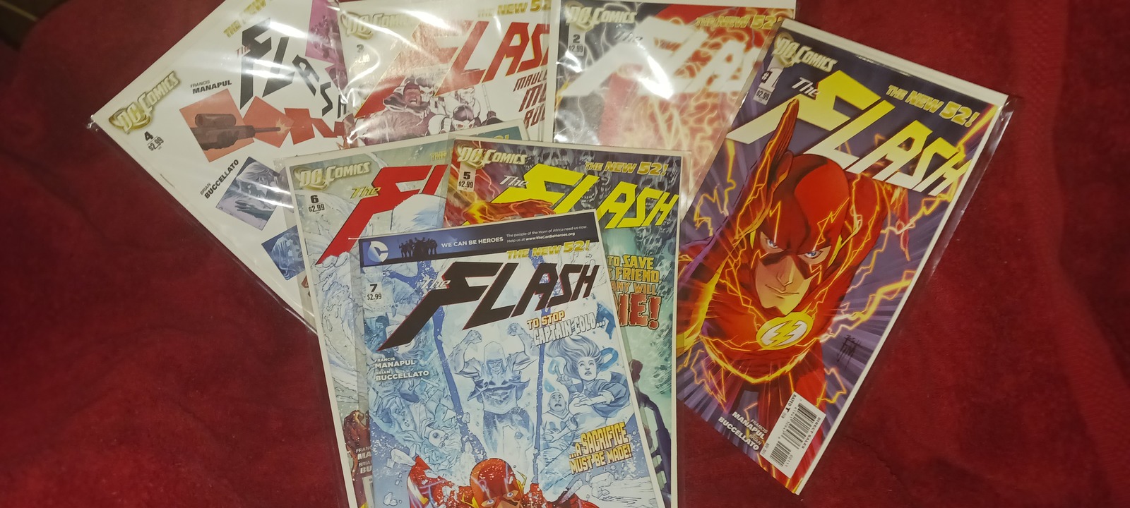 THE REBIRTH OF DC SUPERHERO &quot;THE FLASH&quot; /WE CAN BE HEROS SERIES(1=7) MIN... - $29.99