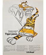 US ROYAL - Tiger Paws - Standard Equipment on Pontiac - 1964 Vintage Pri... - $178.09 MXN