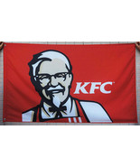 KFC Flag-3x5 FT kentucky fried chicken Flag-100% polyester-Banner-Red - $470.30 MXN+