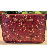Michael Kors ID Mini Skinny Coin Purse Key Wallet Card Case Keychain Sta... - $672.55 MXN