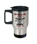 Travel Mug Gift for Husband To My Gorgeous Husband I Love You Birthday G... - £24.94 GBP