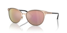 Versace Sunglasses VE2168 1409/5R 57mm Pink Gold / Dark Grey Mirror Pink - $2,424.76 MXN