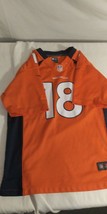 Authentic Nike Nfl On Field Peyton Manning # 18 Football Jersey Youth Large - £23.30 GBP