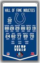 Indianapolis Colts Football  Hall Of Fame Inductees Flag 90x150cm 3x5ft Banner - £11.95 GBP