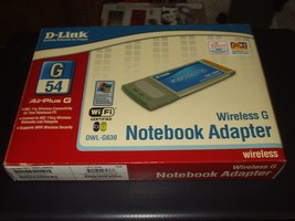 D-Link AirPlus G DWL-G630 Wireless G Notebook Adapter - Brand New!! - $11.87