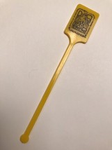 Grogshop Swizzle Stick Stir Cleveland Ohio Yellow - £2.65 GBP