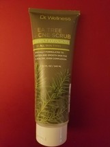 Dr Wellness Tea Tree Acne Scrub Gently Exfoliates For All Skin Types 240 Ml - £14.01 GBP