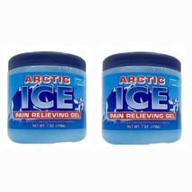 2 PACKS Of  Artic Ice Pain Relieving Gel 2% Menthol Blue 7 Ounce - £10.34 GBP
