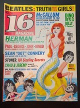 1965 October 16 Magazine-Beatles: TRUTH about their Girls! Sean 007 Connery - $714.64 MXN