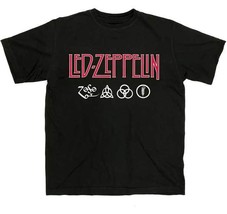  Led Zeppelin  ZOSO   Black Shirt     SMALL - €21,86 EUR