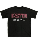  Led Zeppelin  ZOSO   Black Shirt     SMALL - $34.17 CAD
