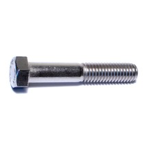 7/16&quot;-14 x 2-1/2&quot; 18-8 Stainless Steel Coarse Thread Hex Cap Screws (6 pcs.) - $24.70