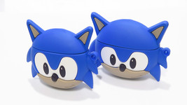 Fun Novelty Sonic Hedgehog Silicone Protective Case for AirPod 2nd Gen or Pro - £13.27 GBP+