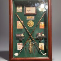 The History of Golf Museum Display Case 14&quot; X 21&quot; Shadow Box - $74.25
