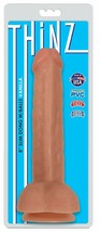 Curve Novelties Thinz 8 inch Slim Dong w/Balls Vanilla - £16.67 GBP