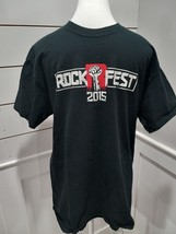 Rockfest 2015 Liberty Memorial Kansas City Missouri T-Shirt Size Medium Concert - £10.95 GBP