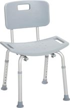 Drive Medical RTL12202KDR Shower Chair with Back, Adjustable Stool with,... - $33.99