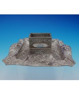 Barbour International Silverplate Ashtray with Match Holder #3285 Figura... - $1,618.38 MXN