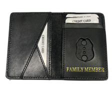 New York City  Sergeant Family Member  Mini Shield  bi-fold Wallet , ID ... - $27.71