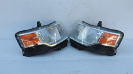 09-12 Ford Flex Halogen Headlight Lamp Lamps Set L&R - POLISHED image 6