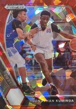 Jonathan Kuminga 2021 Panini Prizm Draft Picks # 5 Red Ice Prizm NBA G L... - $1.70