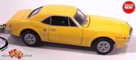 Rare Keychain 67/68 Yellow Pontiac Firebird 400 Custom Ltd Edition Great Gift - £38.51 GBP